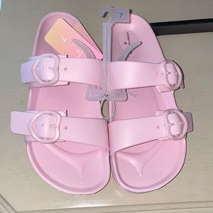 Target X Stoney Clover Sandals Size 7 rubber slip ins